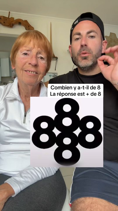 COMBIEN VOIS-TU DE 8 ? 🤷🏻‍♂️