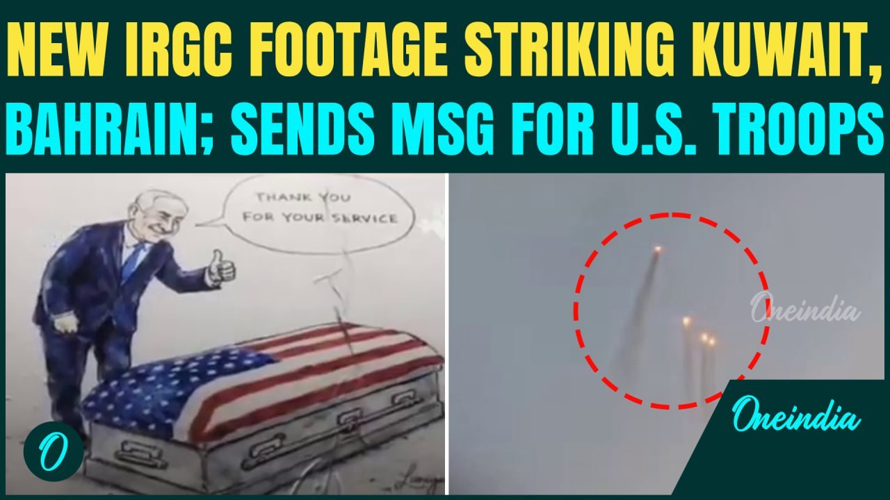 Iran RELEASE Footage of POUNDING Kuwait, Bahrain With Missiles; Drops CHILLING Message For Trump
