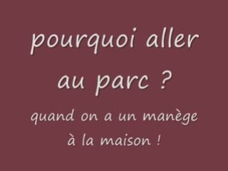 Manège à la maison