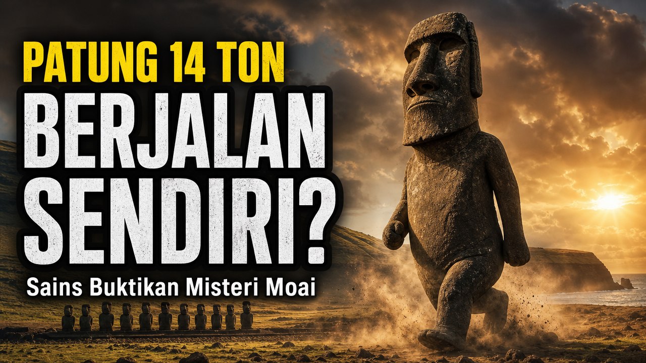 Patung Moai Easter Island Bisa Berjalan Sendiri: Bukti Ilmiah yang Mengejutkan