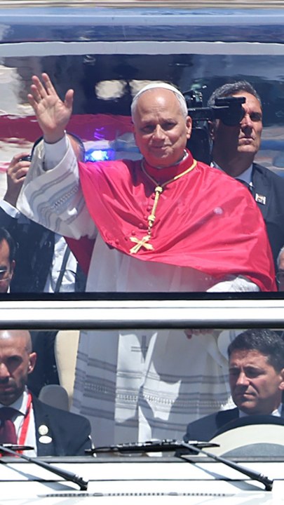 El Papa León XIV recorre por primera vez las calles de Madrid