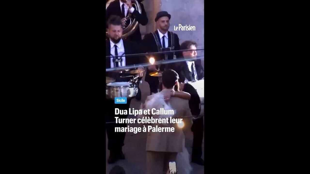 Le mariage de Dua Lipa et Callum Turner en Sicile