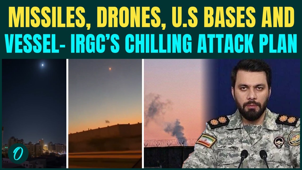 Iran BOMBS U.S-Linked Vessel in Hormuz, HITS U.S Bases in Bahrain, Kuwait | IRGC REVEALS Details
