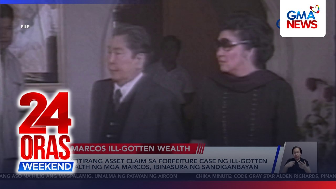 Natitirang asset claim sa Marcos ill-gotten wealth case, ibinasura | 24 Oras Weekend