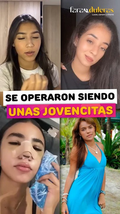 Famosas que se operaron siendo unas jovencitas