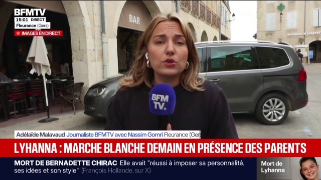 Lyhanna: la commune de Fleurance se prépare à la marche blanche