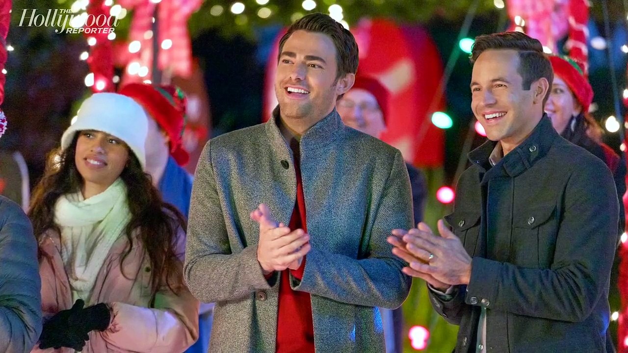 'The Christmas House' Stars Robert Buckley, Jonathan Bennett On Hallmark Channel's First LGBTQ+ Storyline | THR Interviews [Full Movie]