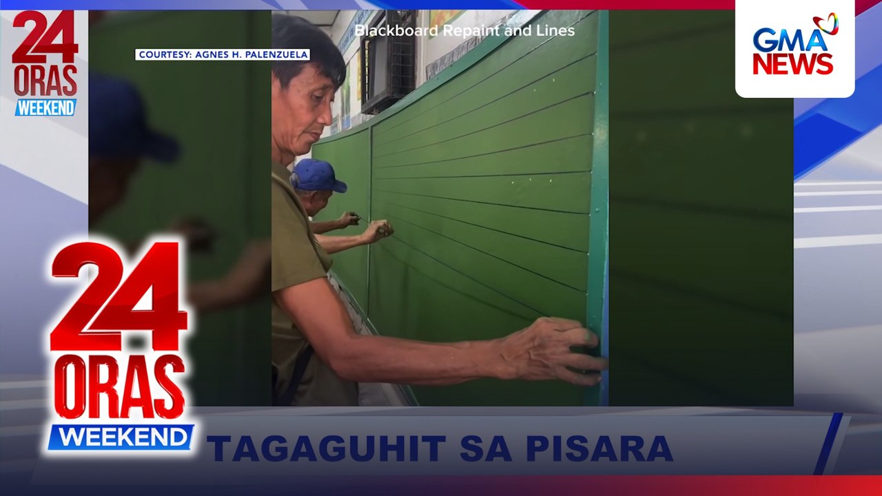 Pagpitik at pagpintura ng pisara, kabuhayan ng isang lolo sa Rizal | 24 Oras Weekend