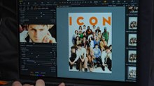 La sesión de fotos de la portada de ICON