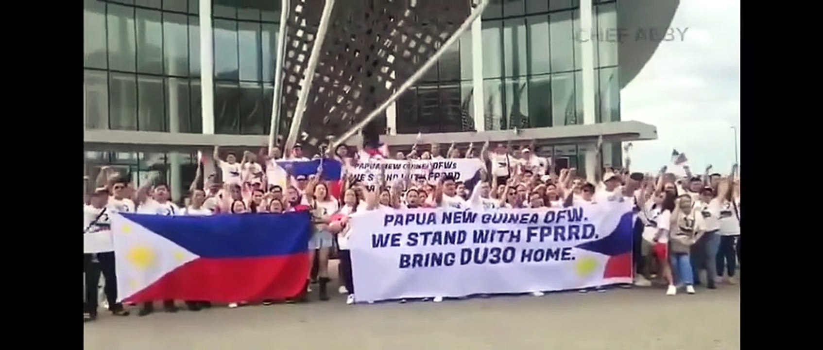 Papua New Guinea Filipinos Unite: Bring Duterte Home Rally [Full Movie]