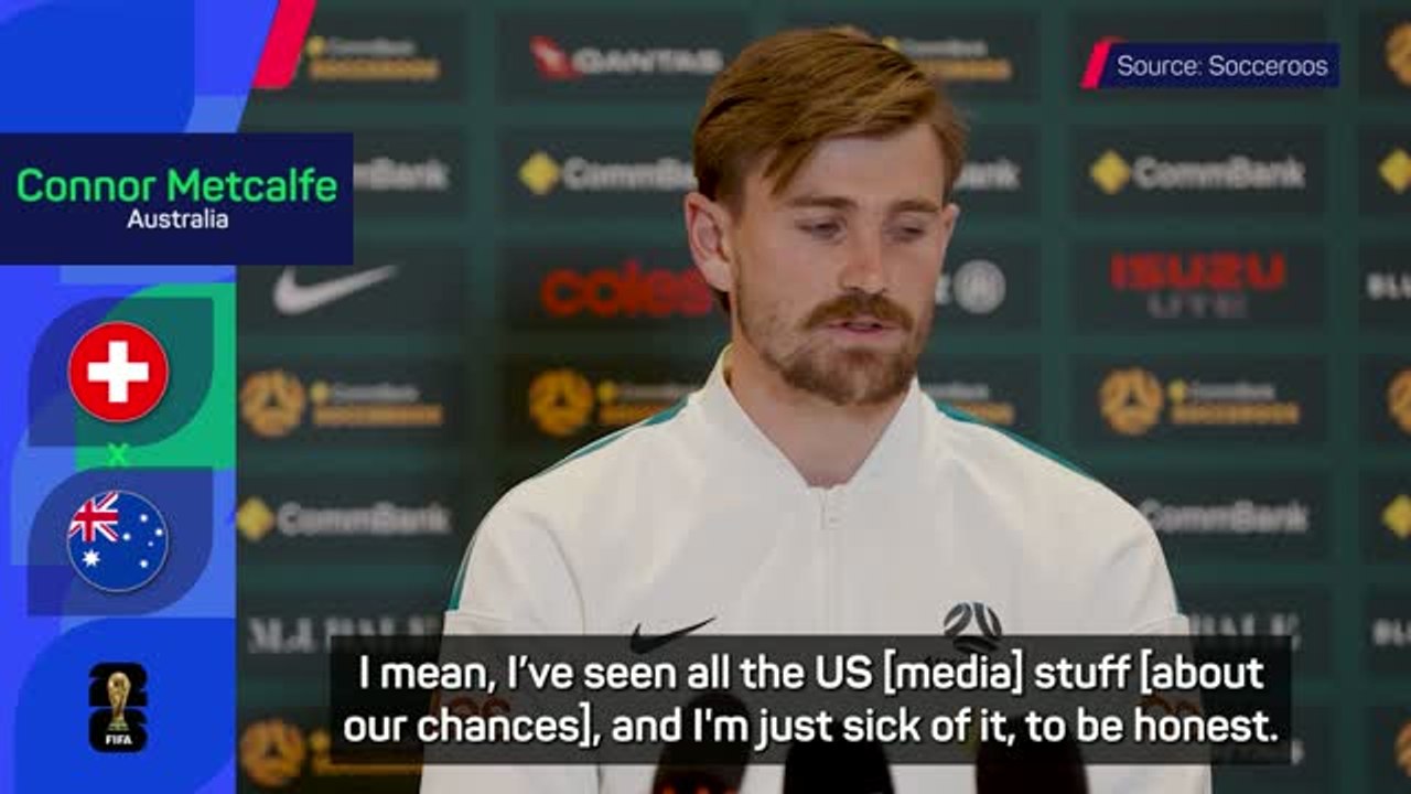 Metcalfe 'sick of' Socceroos commentary ahead of World Cup