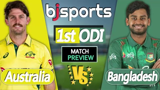 Australia vs Bangladesh 2026 | AUS vs BAN 1st ODI Match Preview |