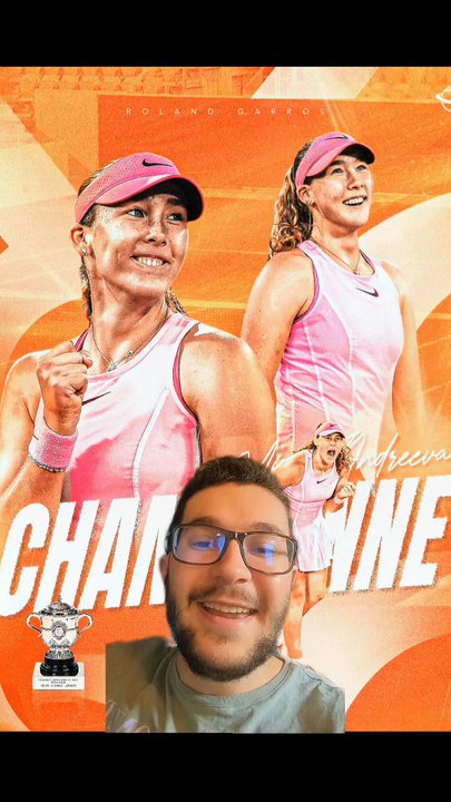 MIRRA ANDREEVA REMPORTE ROLAND-GARROS !