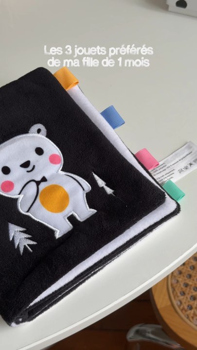 3 jeux pour un bébé de 1 mois 🤍
