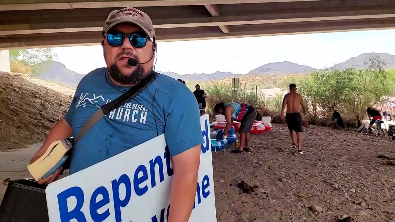 Behind The Scenes- A Day In The Life Of Street Preachers On The River