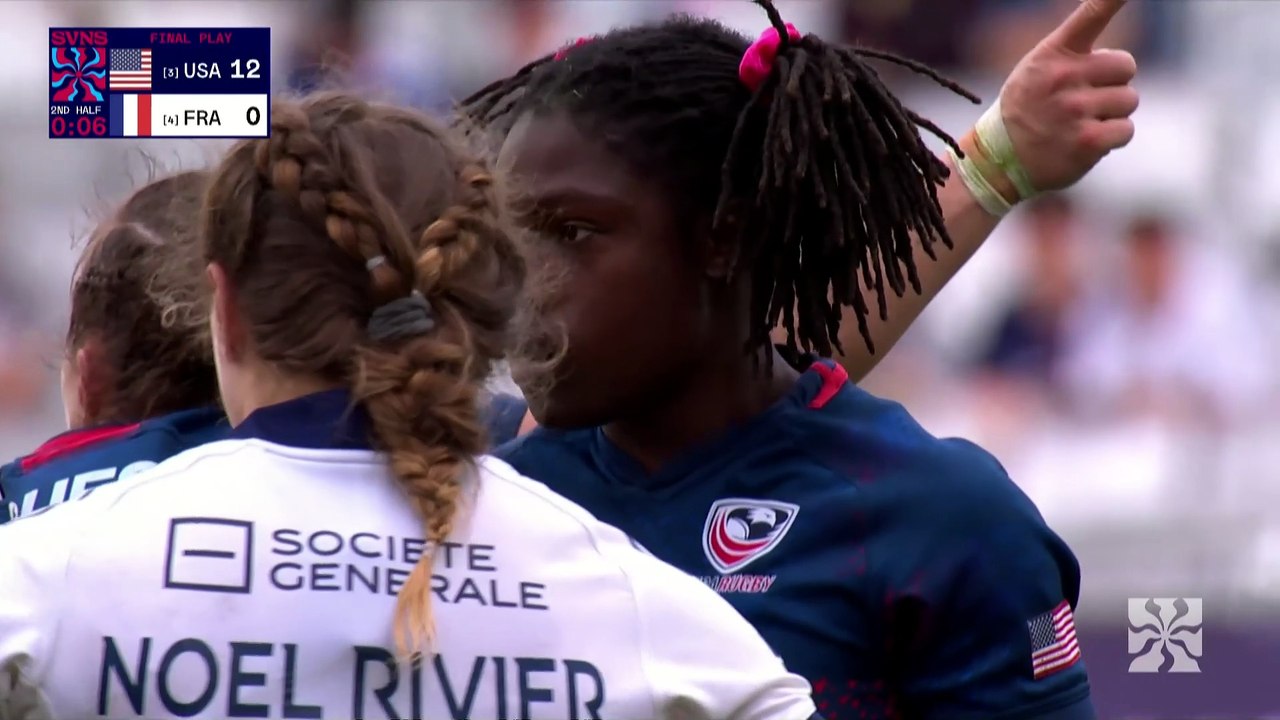 Les Bleues éliminées par les États-Unis en quarts à Bordeaux - Rugby à 7 - Championnat du monde