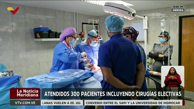 Mérida | Más de 300 pacientes de Arzobispo Chacón son favorecidos con la jornada médico quirúrgica