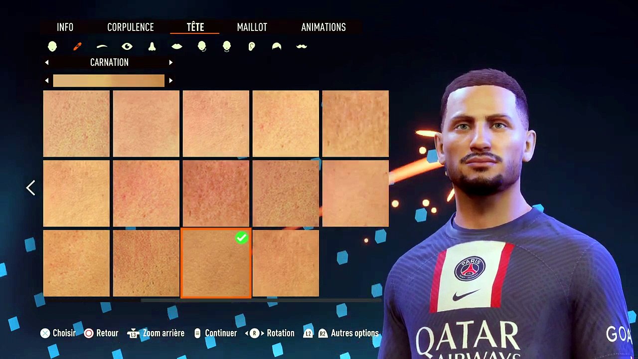 FIFA 23 - Créer Marco Verratti Club Pro (Création de joueur)