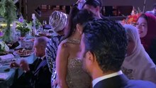 يسرا ومي عمر ومحمد سامي وشيماء سيف في زفاف مايا ابنة شقيق الفنان عماد زيادة
