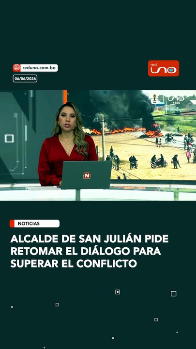 El alcalde de San Julián, Carlos Vaca, hizo un llamado a retomar el diálogo entre los manifestantes y el Gobierno
