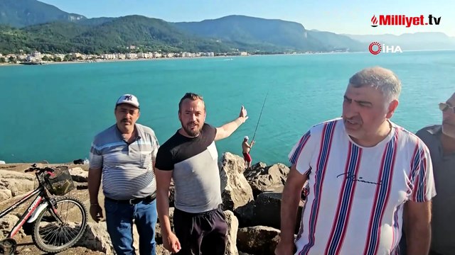Kastamonu'da deniz kabarması panik yarattı: Bomba gibi patladı