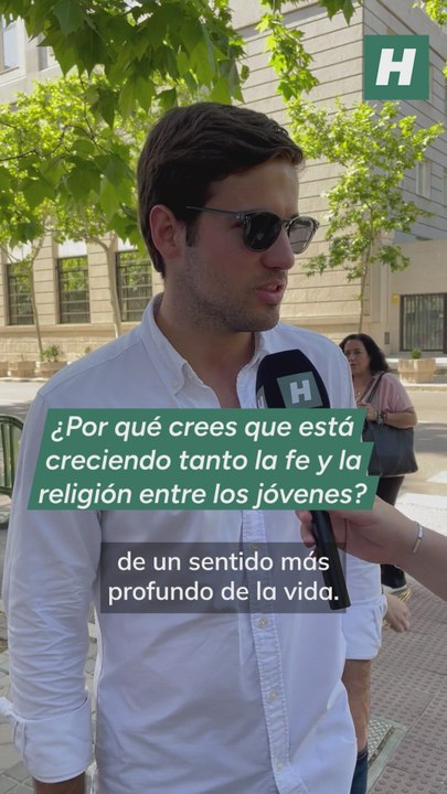 Un joven ante la visita del papa León XIV: "La fe y la religión es la búsqueda de darle un sentido más profundo a la vida"