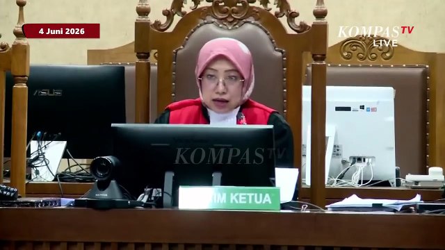 TOK! Eks Wamenaker Immanuel Ebenezer Divonis Penjara 4,5 Tahun!