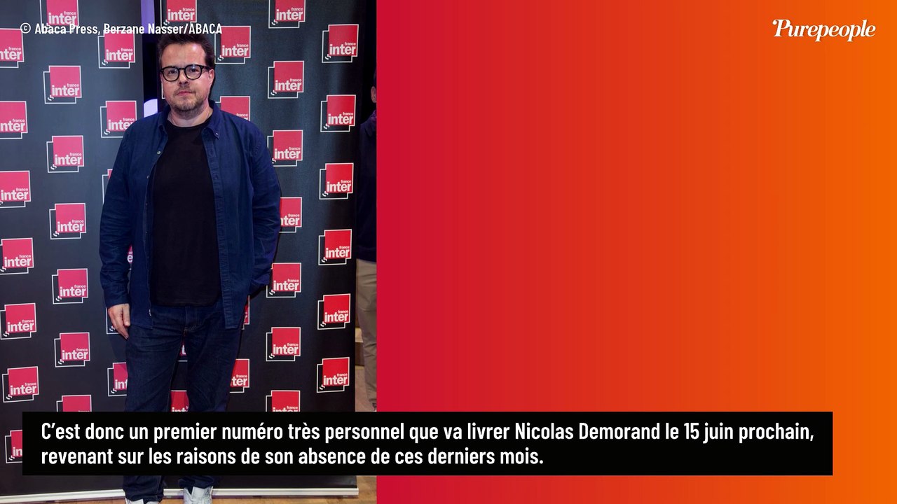 Quelques jours avant son retour à la Maison de la radio, Nicolas Demorand s'exprime : "J'ignorais que la bipolarité peut s'aggraver au fil des ans"