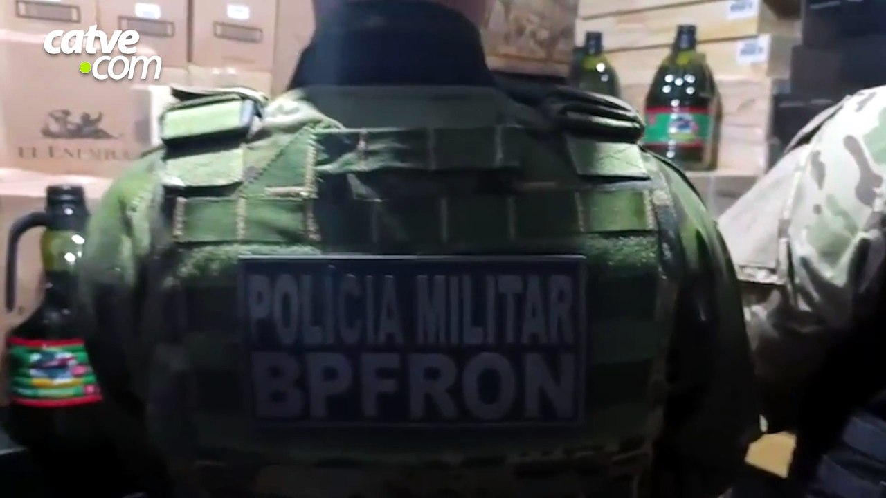 Ação conjunta apreende R$ 1,5 milhão em vinhos e mercadorias contrabandeadas