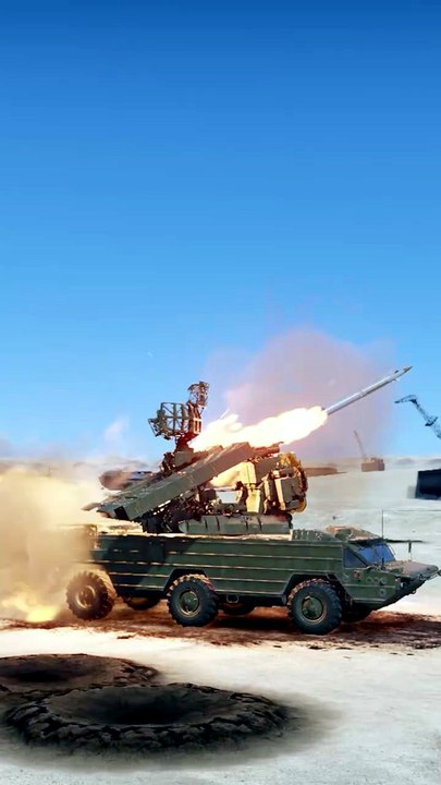 9K33 Osa vs A-10 Warthog: The Ultimate Interception!