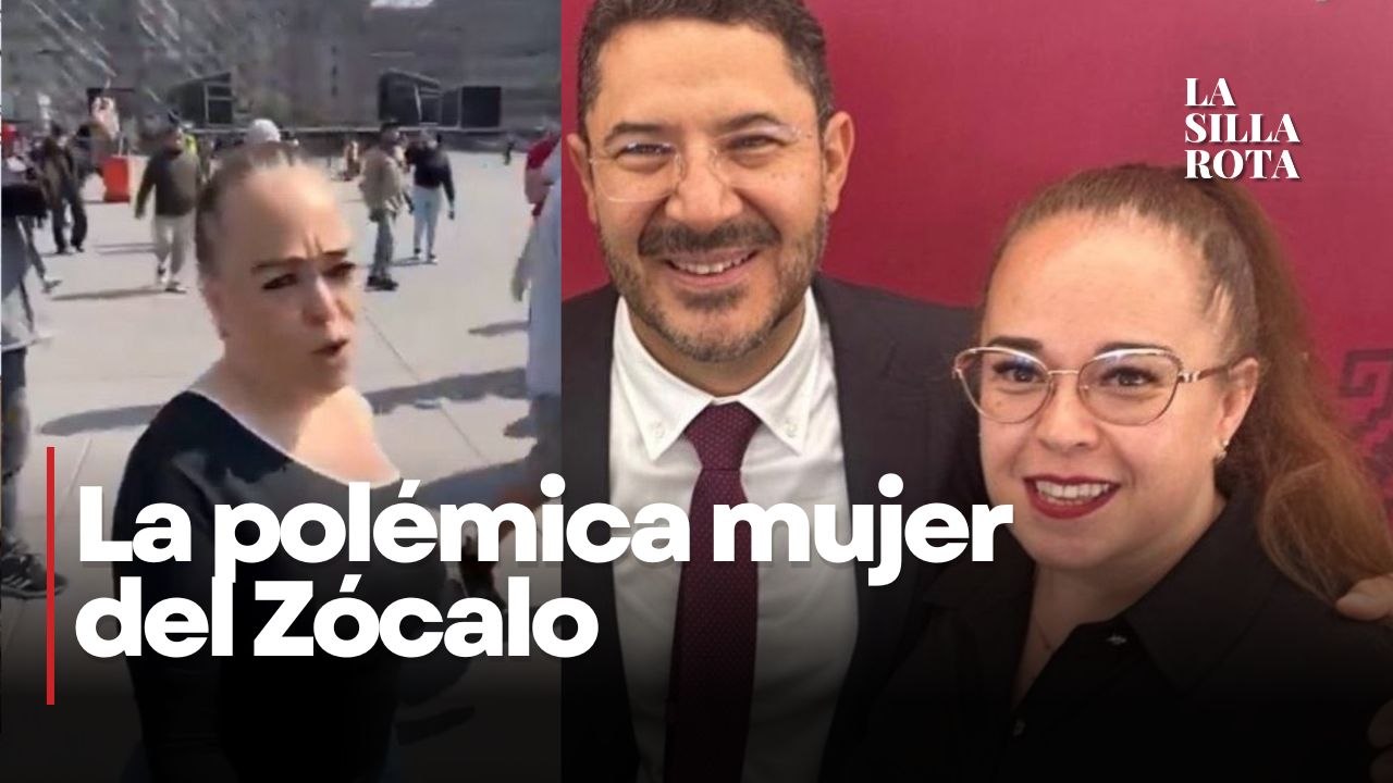¿Quién es la mujer que pedía INE para entrar al Zócalo-