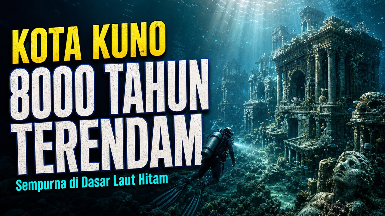 Kota Berumur 8000 Tahun Ditemukan Utuh di Dasar Laut Hitam