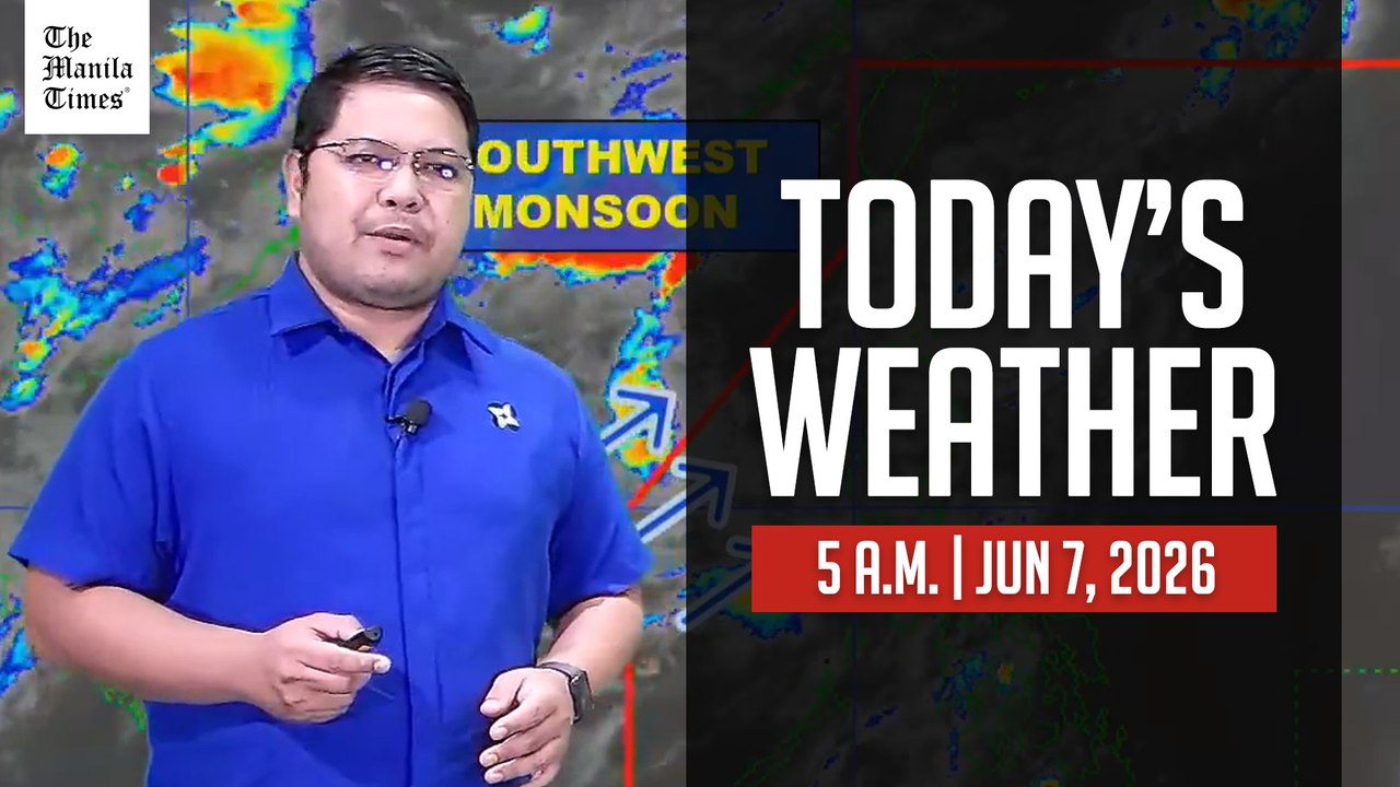 Today's Weather, 5 A.M. | Jun. 7, 2026