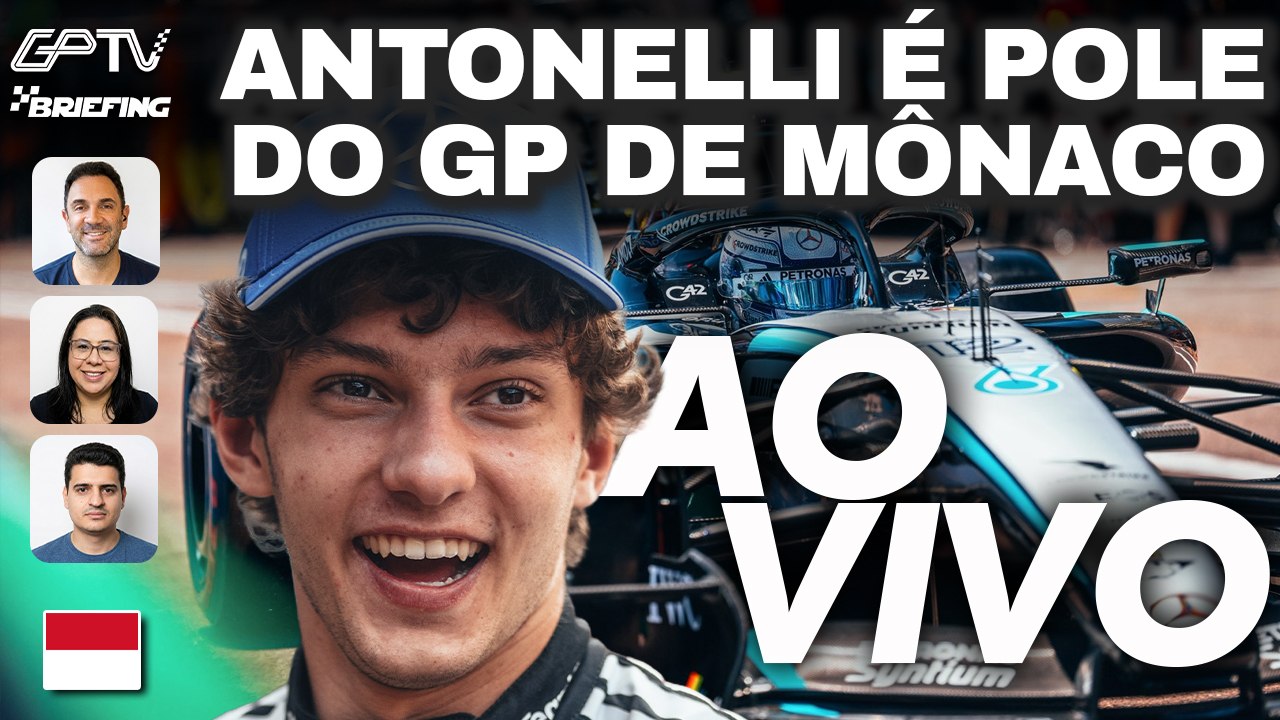 CLASSIFICAÇÃO GP MÔNACO F1 2026: ANTONELLI TIRA POLE DE VERSTAPPEN [narração + Briefing]
