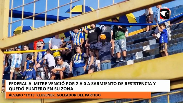 Mitre venció por 2 a 0 a Sarmiento de Resistencia y quedó puntero en su zona