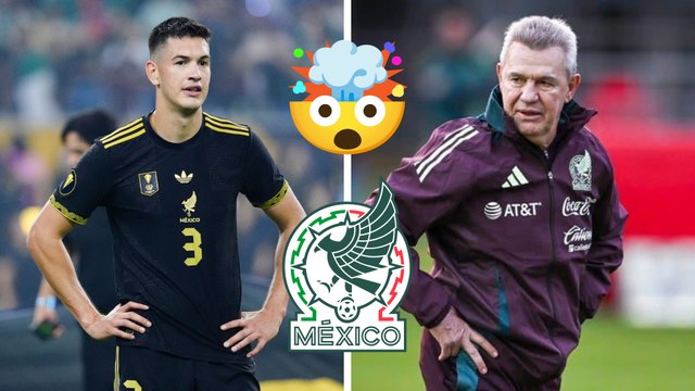 Javier Aguirre regaña a César Montes y termina con golpe del DT en pleno entrenamiento de México