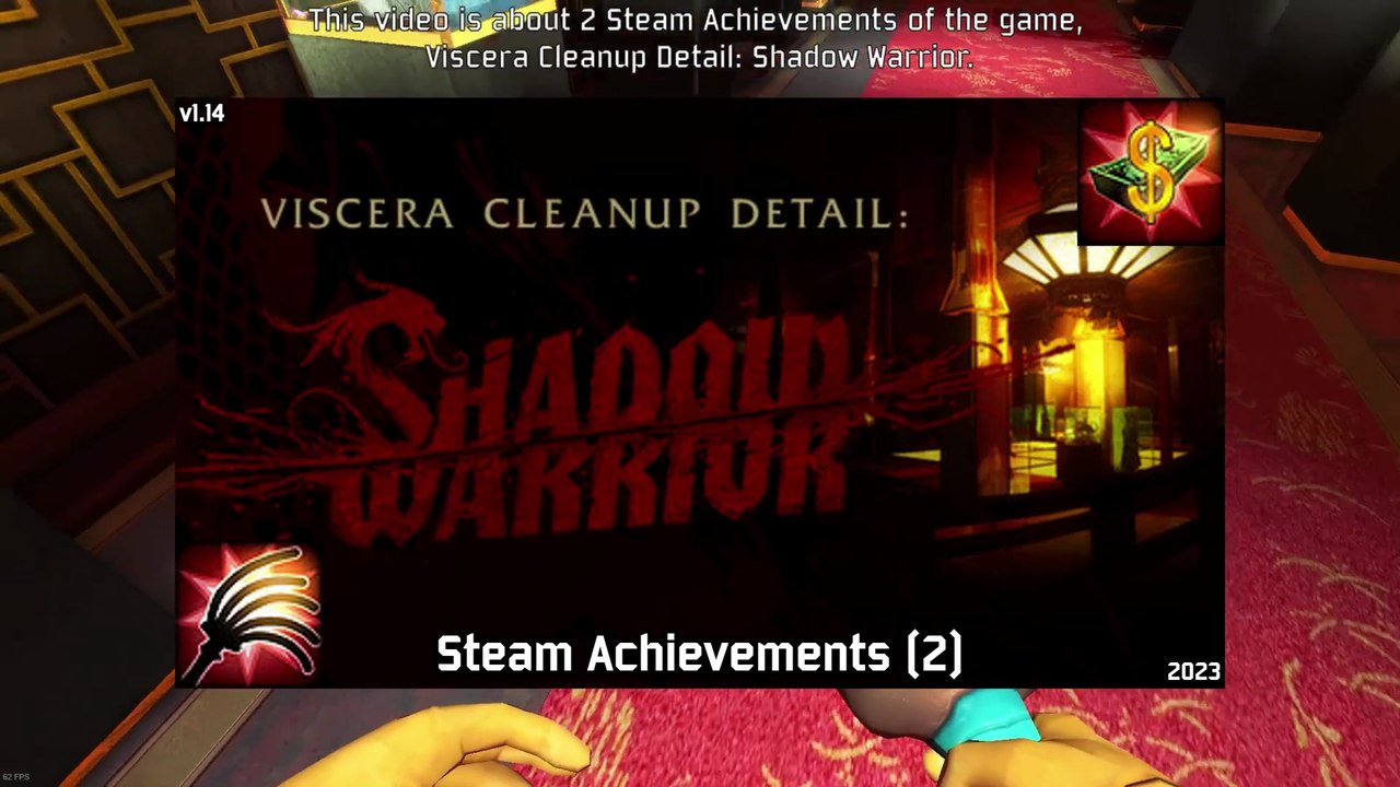 Viscera Cleanup Detail: Shadow Warrior | Steam Achievements (2), 100%