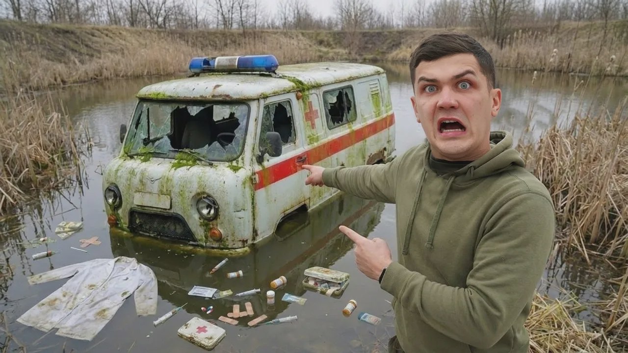 We Found an Ambulance in a Swamp! How Did It Get There?