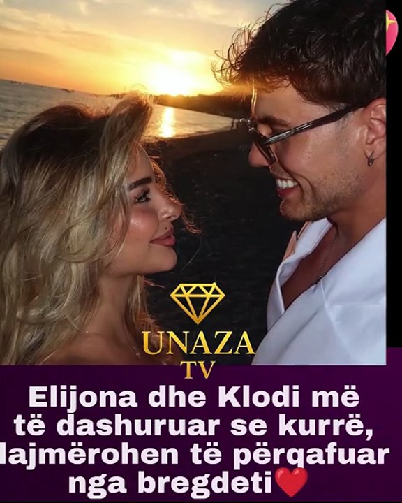 🔵Elijona dhe Klodi më të dashuruar se kurrë, lajmërohen të përqafuar nga bregdeti❤