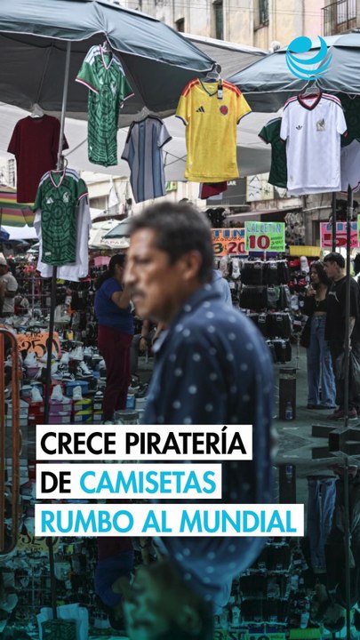 Playeras pirata del Tri desafían operativos rumbo al Mundial 2026