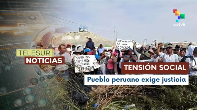 Elecciones en Perú se desarrollan en medio de crisis y demandas sociales
