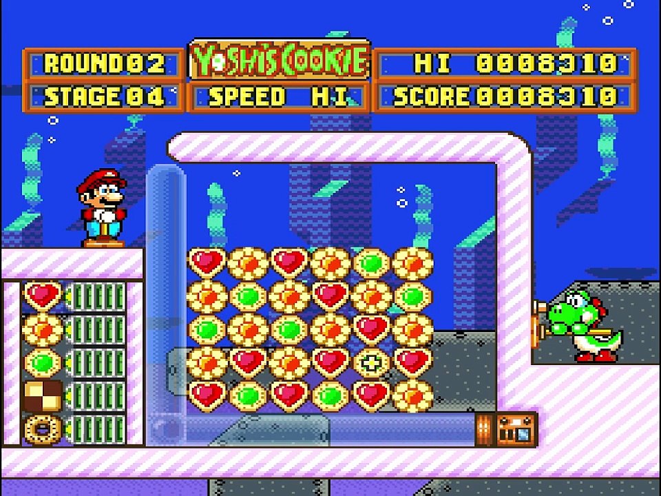 Yoshi's Cookie - SNES
