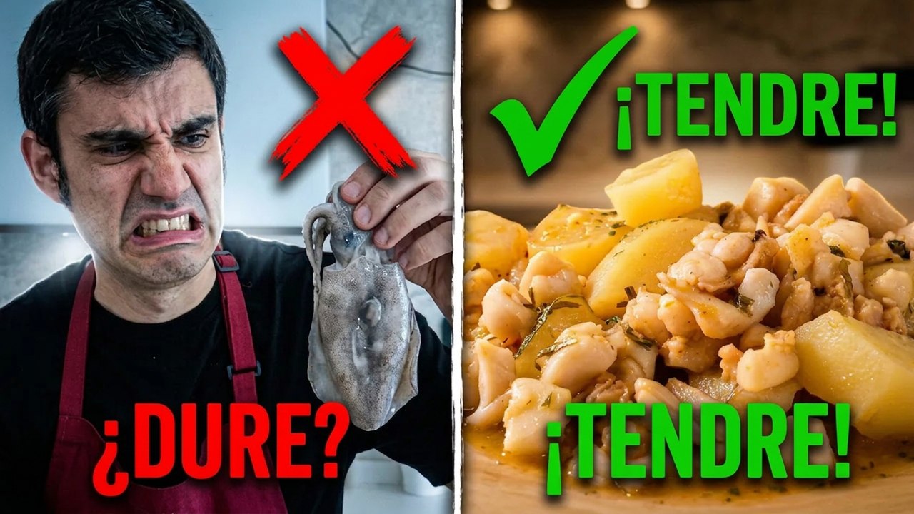 Seiche aux pommes de terre : le plat irrésistible (la vraie astuce !)