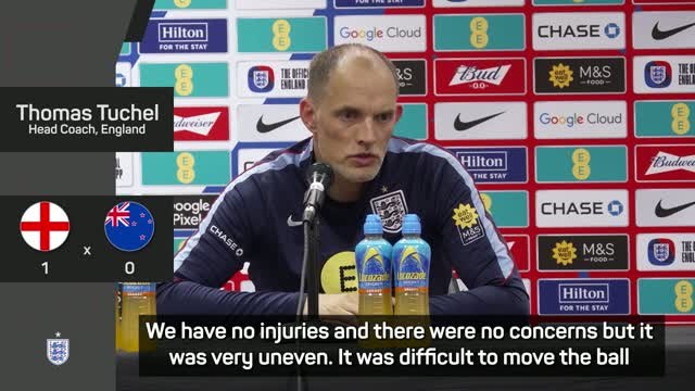 Pitch for England uneven, but not dangerous - Tuchel