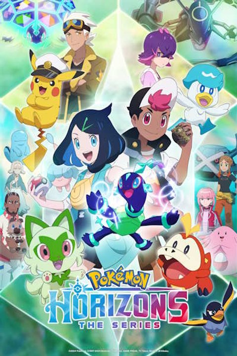 Pokemon Horizons - Season 2 - Episode 04: Super-Stans?! A Gurumin Fan Battle!!