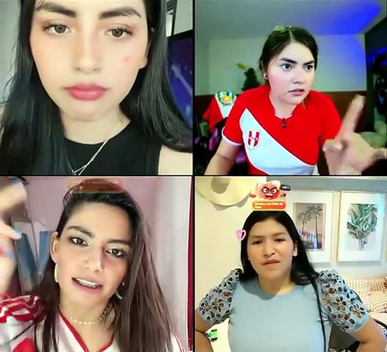 Jilary vs layme vs Princesa Inca vs Isabel batalla tiktok 1er cuarteto chicas - completo
