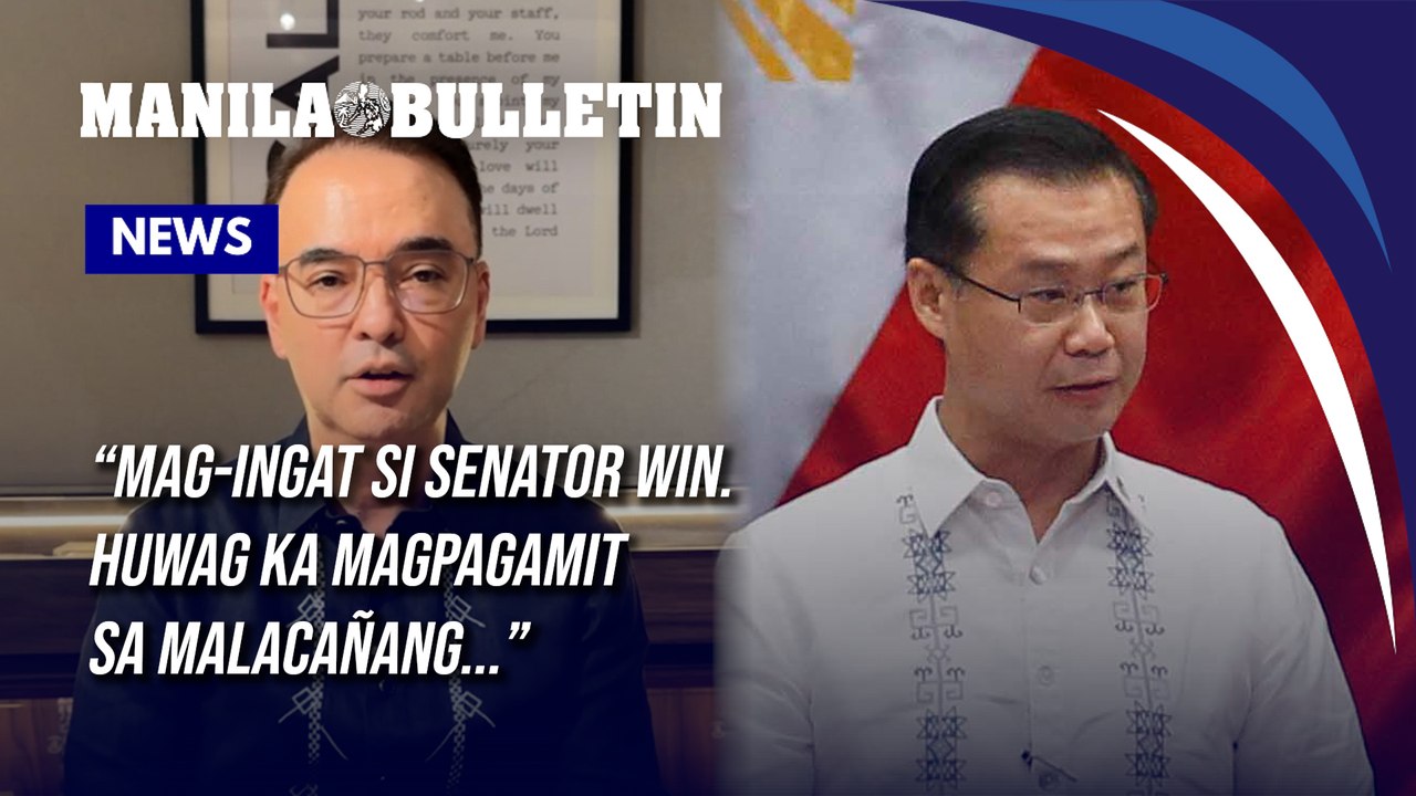 Cayetano warns Gatchalian on being 'used' by Malacañang, fellow senators
