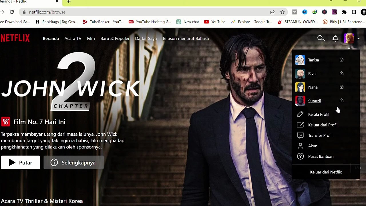 CARA MENGHAPUS RIWAYAT TONTONAN NETFLIX | NETFLIX INDONESIA