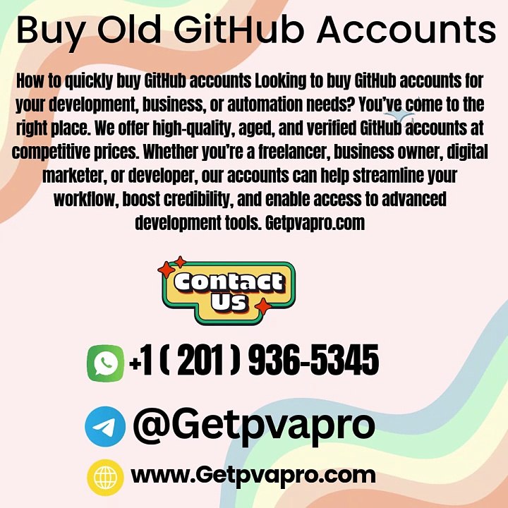 Best 5 Place to Buy, Old GitHub Accounts in 26 ....