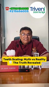Does Teeth Cleaning Make Teeth Loose? | Triveni Dental | Dr. Kapil Sharma